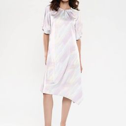 RAREISM Round Neck A-Line Dress-picture-43