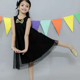 KidsDew Girls Net A-Line Dress-picture-20