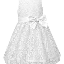 A T U N White Lace Dress-53