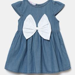 Hopscotch Blue Bow Dress-picture-22