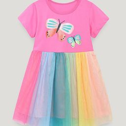 StyleCast Printed Fit & Flare Dress-image-86