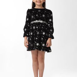KATE & OSCAR Floral Print Bell Sleeve Fit & Flare Dress-image-68