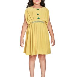 Peppermint Girls Crepe Fit & Flare Dress-picture-23