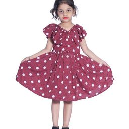 BAESD Girls Floral Printed Fit & Flare Dress-picture-18