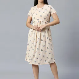 True Shape Zipless Maternity A-Line Nightdress-4