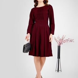 Kinjo Fit & Flare Dress-image-26
