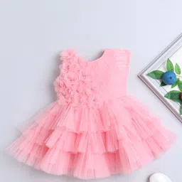 MANY FROCKS & Infants Girls Net Fit & Flare Dress-picture-11