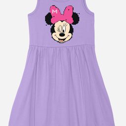 YK Disney Girls Printed Cotton Fit & Flare Dress-image-41