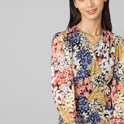 ONLY Floral Printed Wrap Dress-image-34