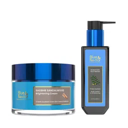 Blue Nectar Set of Subhr Brightening Sandalwood Face Cream 50g & Acne Face Wash 100ml-28