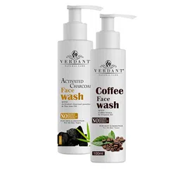 Verdant Natural Care Set Of 2 Activated Charcoal & Coffee Face Washes - 100 ml Each-39