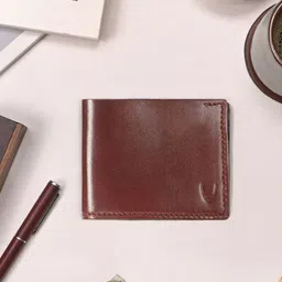 Hidesign Men Brown Leather Non Detachable Flap-image-89