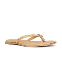 Bata Embellished Open Toe Flats image 1