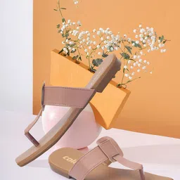 Colo Open Toe T-Strap flats-image-22