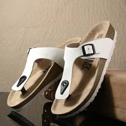 Afrojack Women Leather Open Toe Flats-25