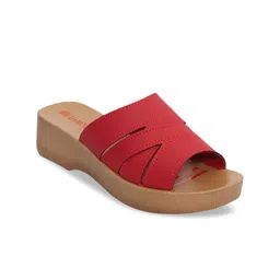 Inblu Lightweight & Anti Skid Open Toe Wedges-25