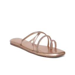 HASTEN Embellished One Toe Flats-image-7