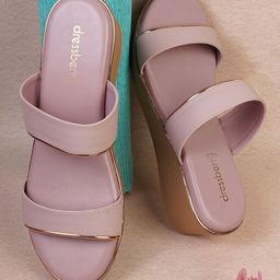 DressBerry Women Open Toe Flats-35