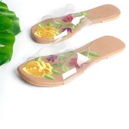 Sole House Women Slip-On Open Toe Flats-15