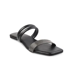 Mochi Women Open Toe Flats-54