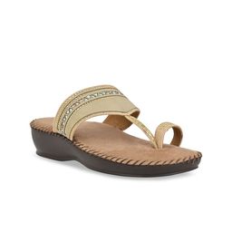 Rocia Embellished One Toe Flats-15
