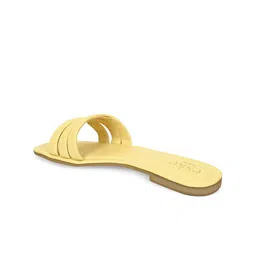 Eske Women Leather Open Toe Flats-image-23