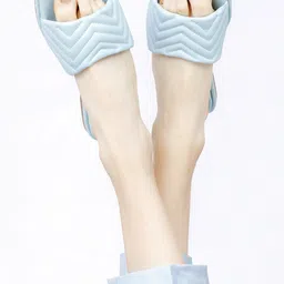 Tokyo Talkies Women Turquoise Blue Open Toe Flats-image-58