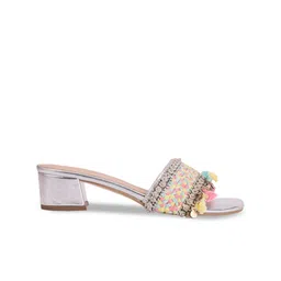5 ELEMENTS Embellished Block Heels image 2