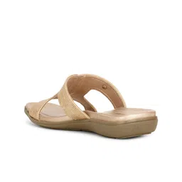 Bata Textured Open Toe Flats image 2