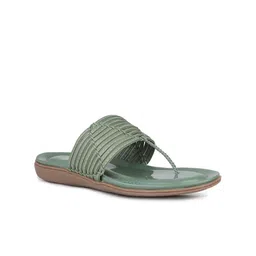 Inc 5 Textured Open Toe T-Strap Flats image 2