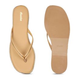 Bata Embellished Open Toe Flats image 4