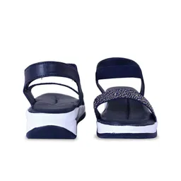 Ravis Embellished Open Toe Flats With Backstrap image 5