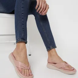 Truffle Collection Women Slip-on T-Strap Flats-42