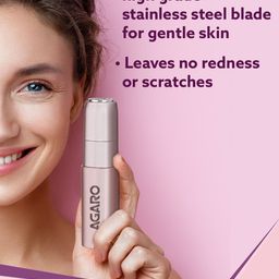 Agaro FHR170 Women Facial Hair Remover Epilator - Rose Gold image 5