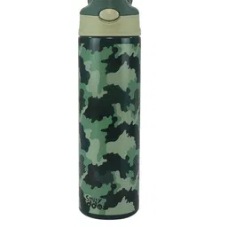 Smily Kiddos Green Camouflage Insulated Water Bottle 600 ml-37