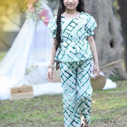 Cutiekins Girls Printed Top with Trousers-image-69