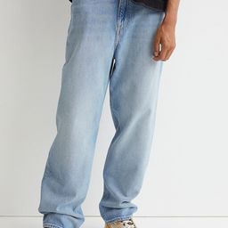 H&M Men Blue Loose Jeans-12