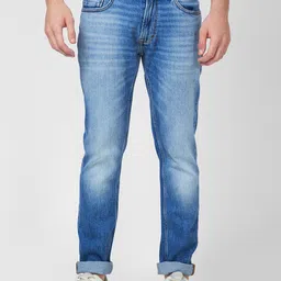 SPYKAR Men Mid-Rise Heavy Fade Clean Look Cotton Jeans-image-44
