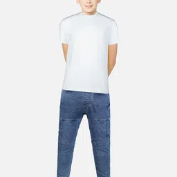 Gini and Jony Boys Blue Heavy Fade Jeans-picture-28