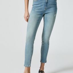 Koton Women Mid-Rise Low Distress Heavy Fade Stretchable Jeans-image-27