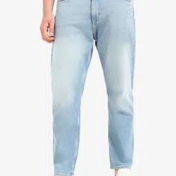 Tommy Hilfiger Men Pure Cotton Relaxed Fit Low Distress Heavy Fade Jeans-image-73