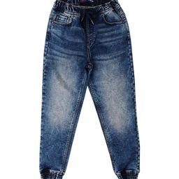 Pepe Jeans Boys Clean Look Mid-Rise Heavy Fade Stretchable Jogger-image-99