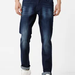 WROGN Men Black Slim Fit Heavy Fade Jeans-image-56