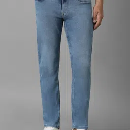 Louis Philippe Jeans Men Slim Fit Heavy Fade Jeans-image-75