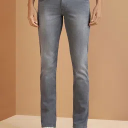 Allen Solly Men Clean Look Heavy Fade Non Stretchable Pure Cotton Slim Fit Jeans-image-49