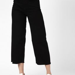 R&B Women Wide Leg High-Rise Cotton Jeans-image-69