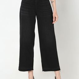 Vero Moda Women Wide Leg Pure Cotton High-Rise Jeans-picture-21