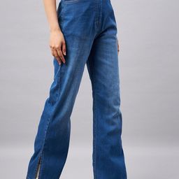 Chemistry Flared High-Rise Clean Look Light Fade Jeans-image-97