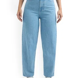 Pepe Jeans Women Barrel Fit High-Rise Light Fade Jeans-picture-26