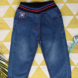 V-Mart Infants Regular fit Light Fade Cotton Jeans-image-48